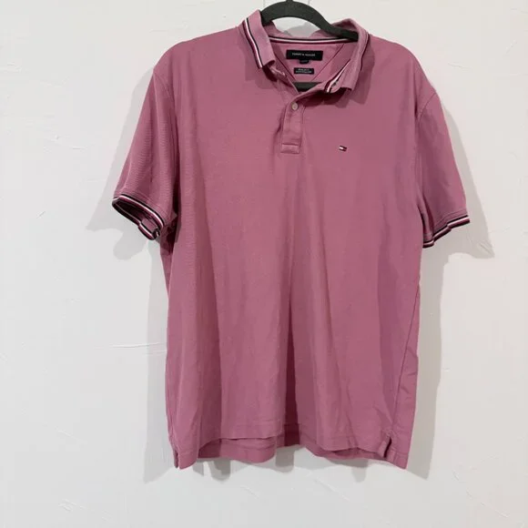 Tommy Hilfiger Polo Shirt Lot – 4 Men’s Short Sleeve Polos Size XL - Picture 14 of 16